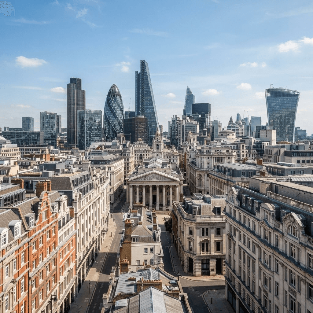 Period residential properties in City of London, London, suited to secondary glazing