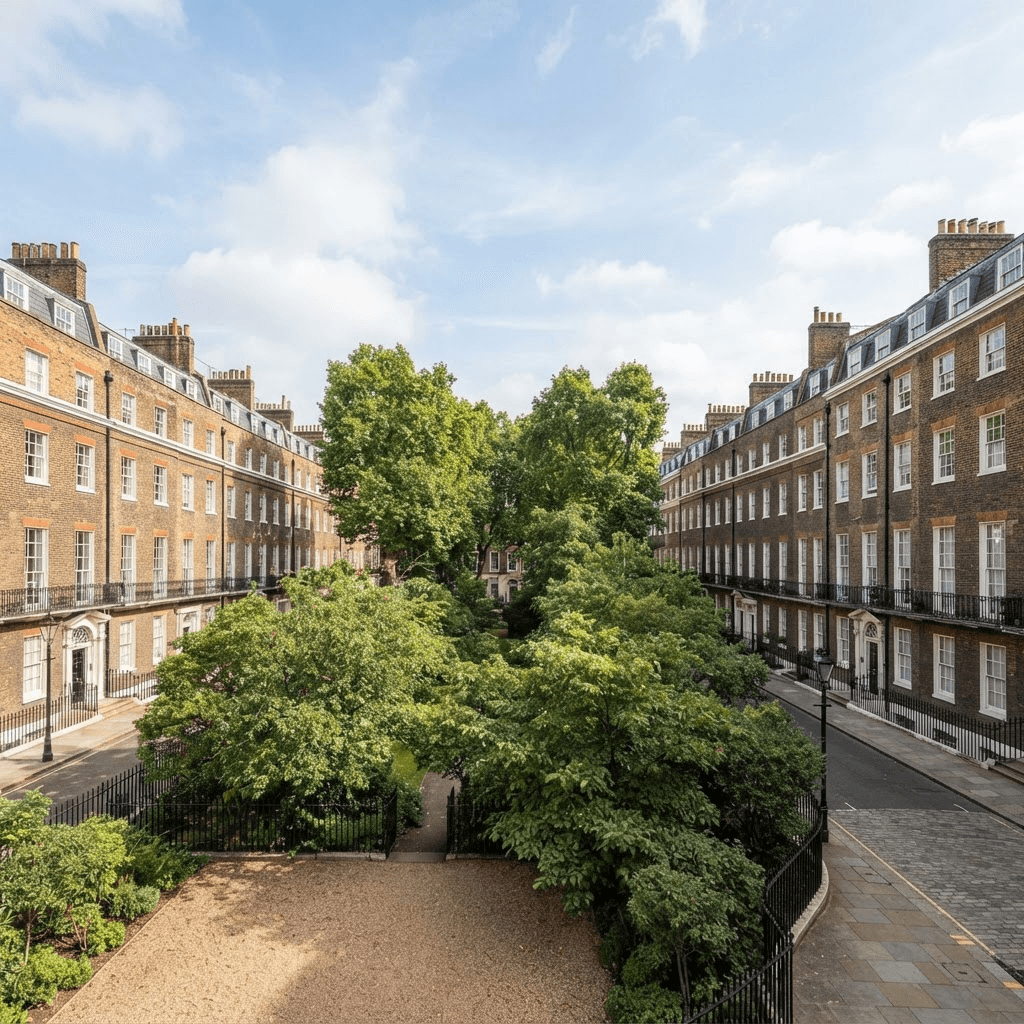 Secondary glazing for Bloomsbury homes Period residential properties in Bloomsbury, London, suited to secondary glazing