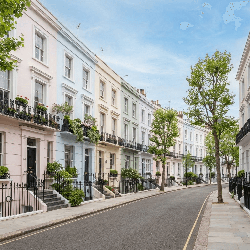 Secondary glazing for Notting Hill homes Period residential properties in Notting Hill, London, suited to secondary glazing